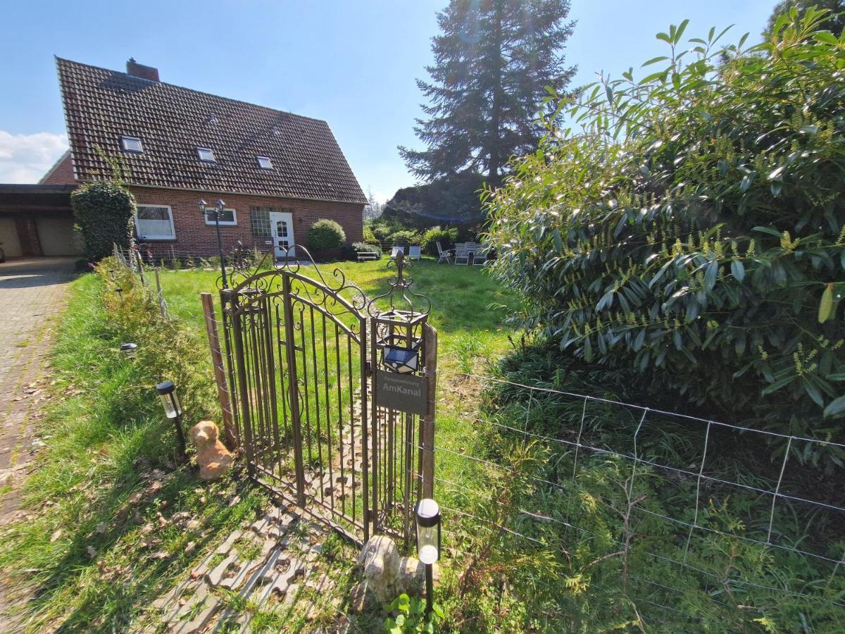 Gemuetliche Wohnung Direkt Am Kuestenkanal! Wardenburg Buitenkant foto