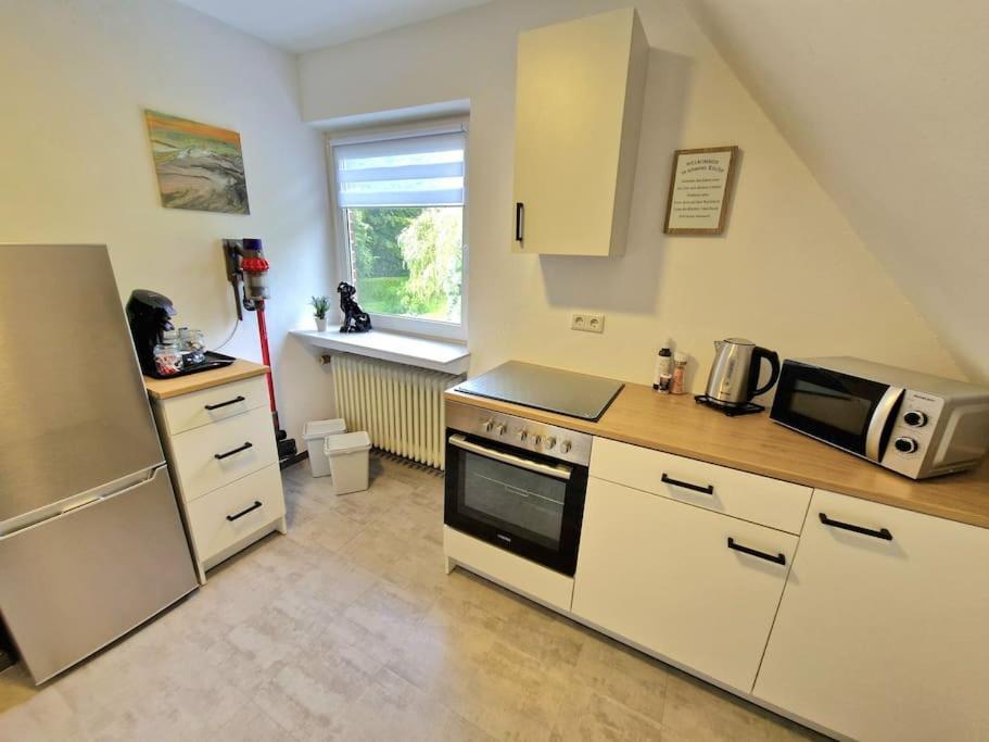 Gemuetliche Wohnung Direkt Am Kuestenkanal! Wardenburg Buitenkant foto